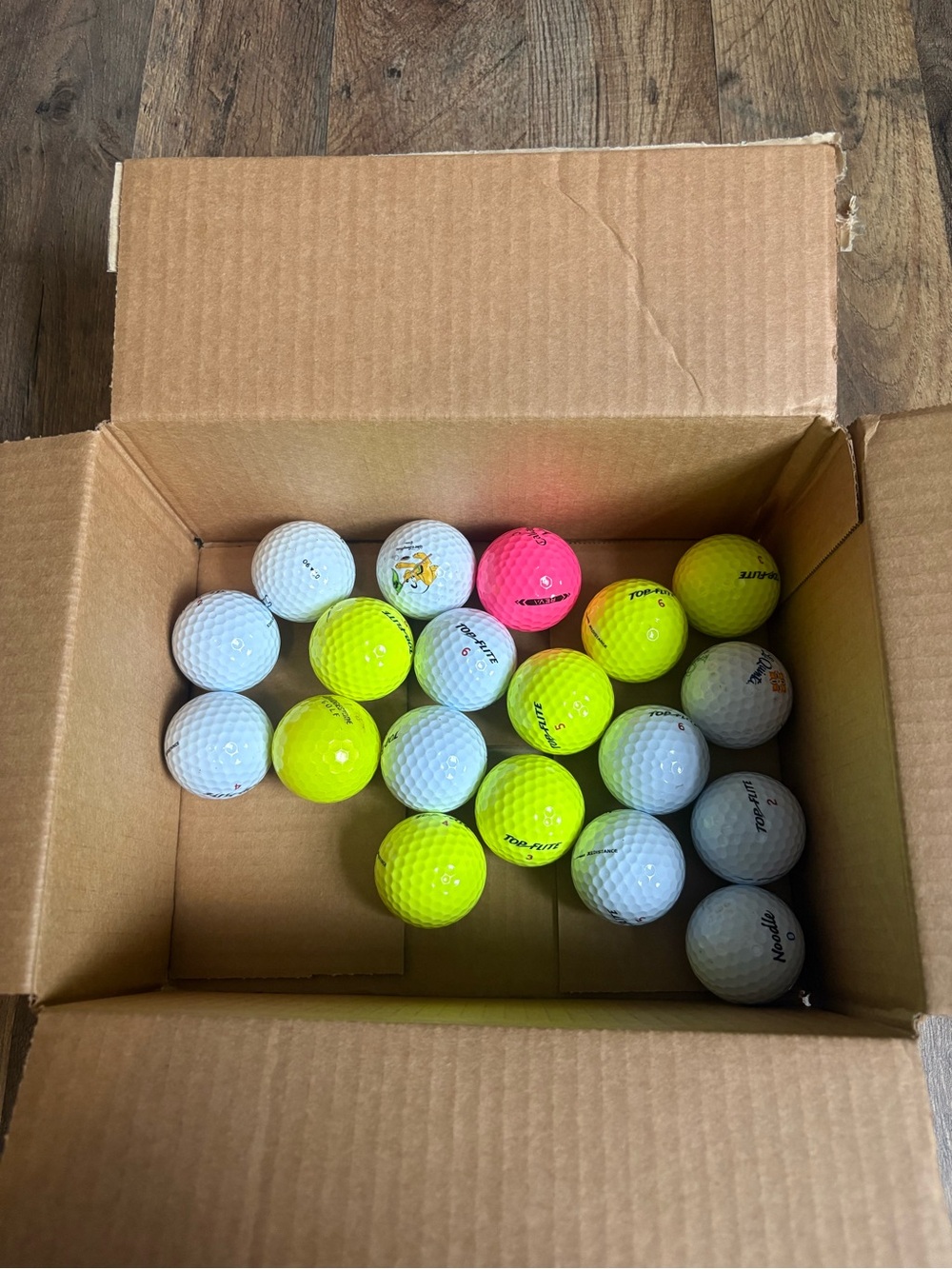 Brand new golf balls